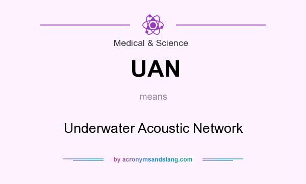 What does UAN mean? It stands for Underwater Acoustic Network