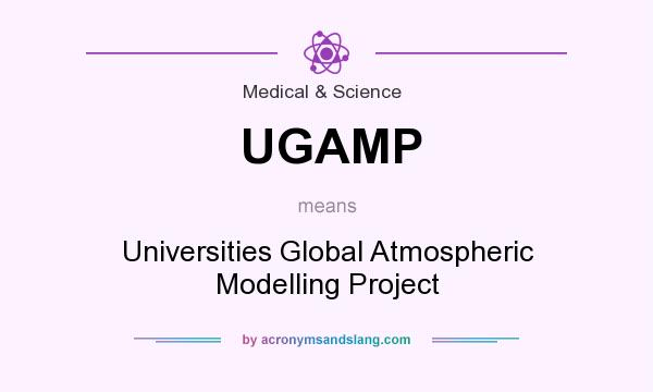 What does UGAMP mean? It stands for Universities Global Atmospheric Modelling Project