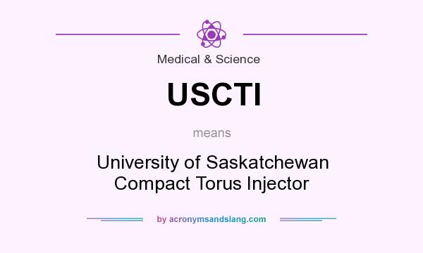 What does USCTI mean? It stands for University of Saskatchewan Compact Torus Injector