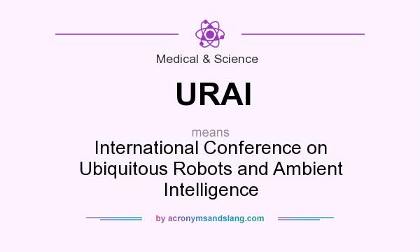 What does URAI mean? It stands for International Conference on Ubiquitous Robots and Ambient Intelligence