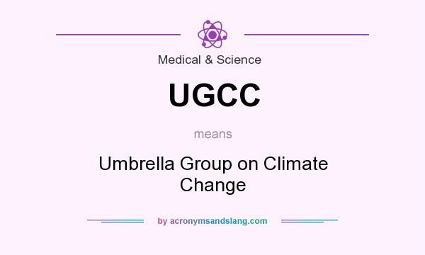 What does UGCC mean? It stands for Umbrella Group on Climate Change