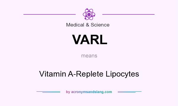 What does VARL mean? It stands for Vitamin A-Replete Lipocytes
