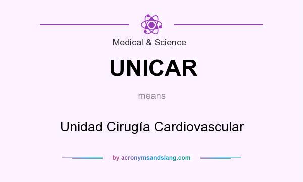 What does UNICAR mean? It stands for Unidad Cirugía Cardiovascular