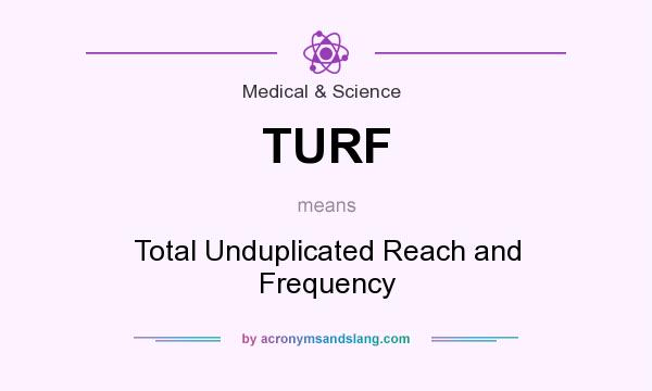 What does TURF mean? It stands for Total Unduplicated Reach and Frequency