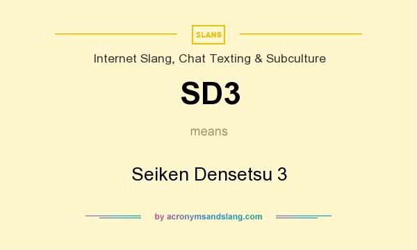 What does SD3 mean? It stands for Seiken Densetsu 3