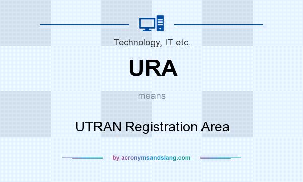What does URA mean? It stands for UTRAN Registration Area