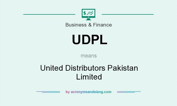What does UDPL mean? It stands for United Distributors Pakistan Limited