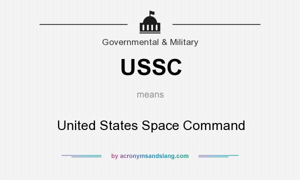 What does USSC mean? It stands for United States Space Command