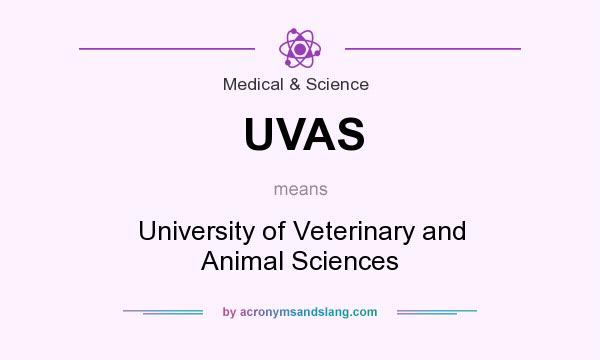 What does UVAS mean? It stands for University of Veterinary and Animal Sciences