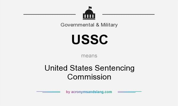 What does USSC mean? It stands for United States Sentencing Commission
