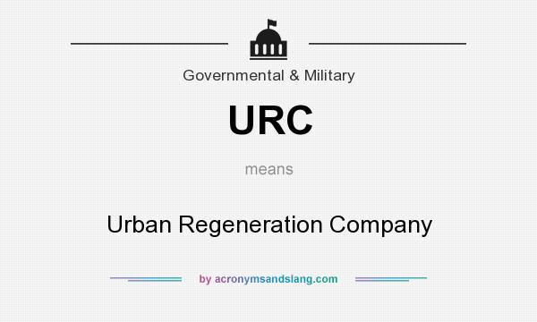What does URC mean? It stands for Urban Regeneration Company
