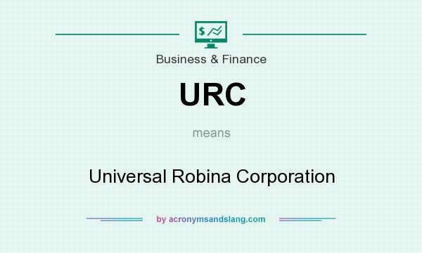 What does URC mean? It stands for Universal Robina Corporation