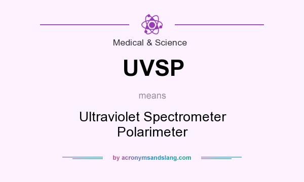 What does UVSP mean? It stands for Ultraviolet Spectrometer Polarimeter