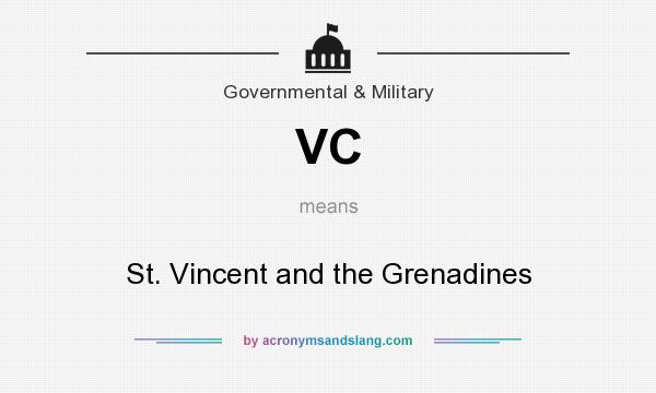 What does VC mean? It stands for St. Vincent and the Grenadines