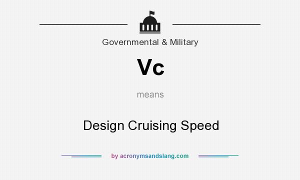 What does Vc mean? It stands for Design Cruising Speed