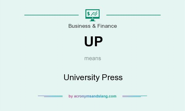 What does UP mean? It stands for University Press