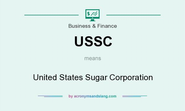 What does USSC mean? It stands for United States Sugar Corporation