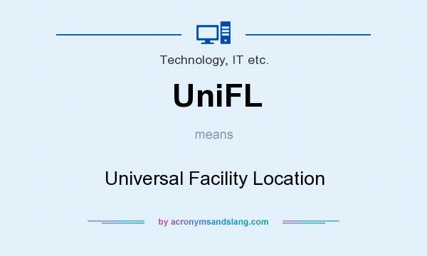 What does UniFL mean? It stands for Universal Facility Location