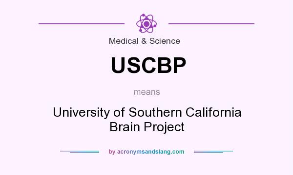 What does USCBP mean? It stands for University of Southern California Brain Project