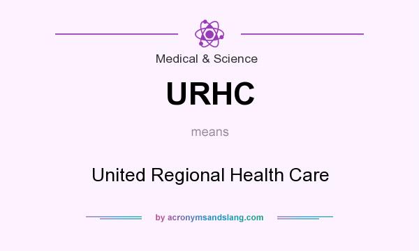 What does URHC mean? It stands for United Regional Health Care