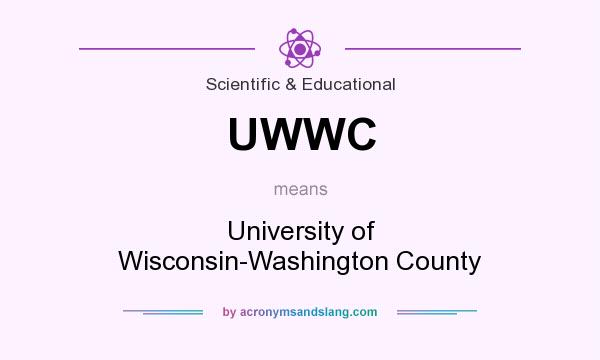 What does UWWC mean? It stands for University of Wisconsin-Washington County