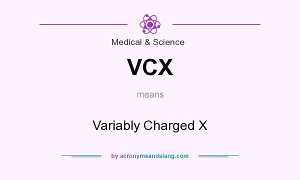 What does VCX mean? It stands for Variably Charged X
