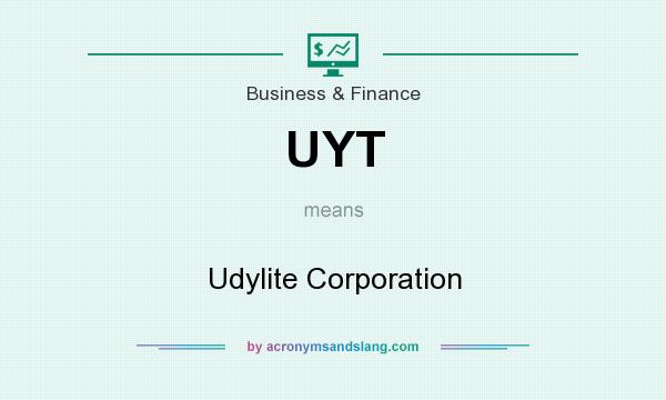 What does UYT mean? It stands for Udylite Corporation