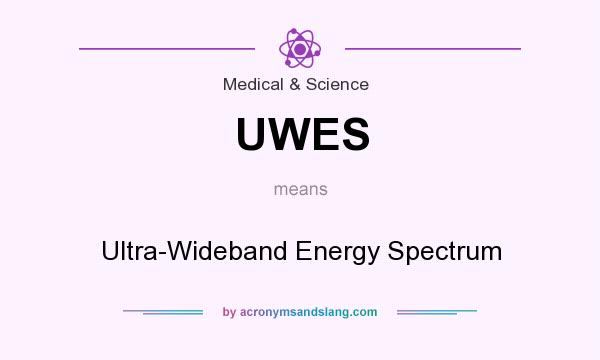 What does UWES mean? It stands for Ultra-Wideband Energy Spectrum