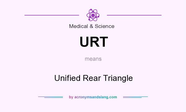 What does URT mean? It stands for Unified Rear Triangle