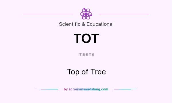 What does TOT mean? It stands for Top of Tree