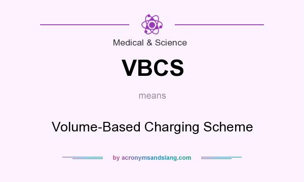 What does VBCS mean? It stands for Volume-Based Charging Scheme