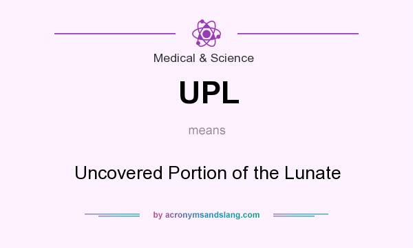 What does UPL mean? It stands for Uncovered Portion of the Lunate