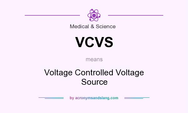 What does VCVS mean? It stands for Voltage Controlled Voltage Source