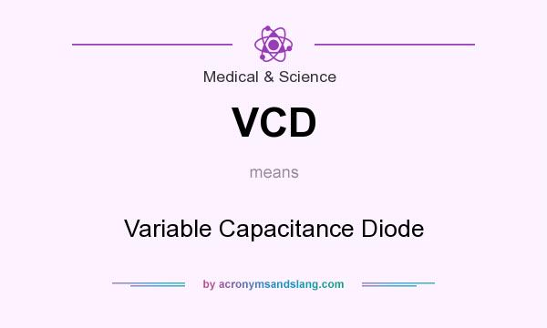 What does VCD mean? It stands for Variable Capacitance Diode