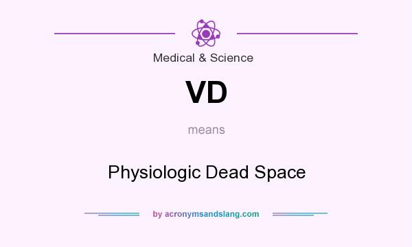 What does VD mean? It stands for Physiologic Dead Space