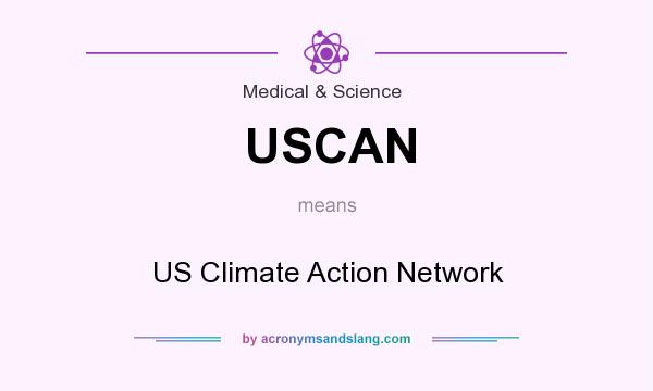 What does USCAN mean? It stands for US Climate Action Network
