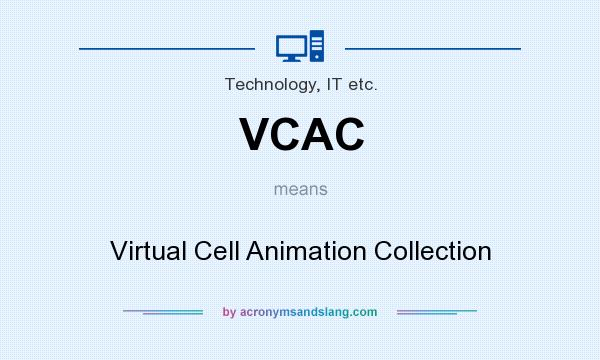 What does VCAC mean? It stands for Virtual Cell Animation Collection