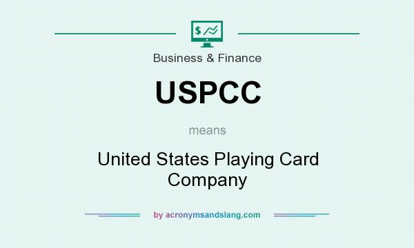 What does USPCC mean? It stands for United States Playing Card Company