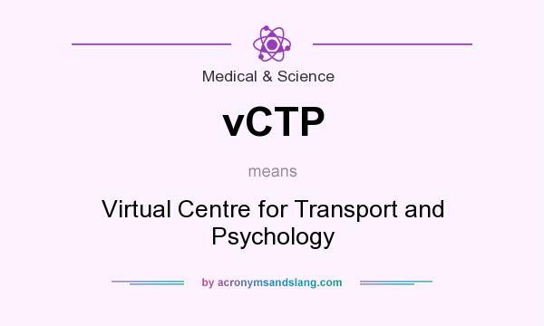 What does vCTP mean? It stands for Virtual Centre for Transport and Psychology