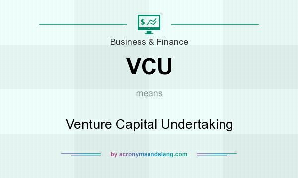 What does VCU mean? It stands for Venture Capital Undertaking