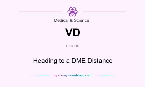 What does VD mean? It stands for Heading to a DME Distance