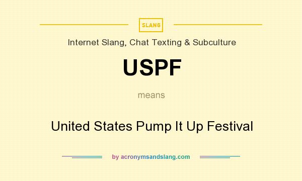 What does USPF mean? It stands for United States Pump It Up Festival