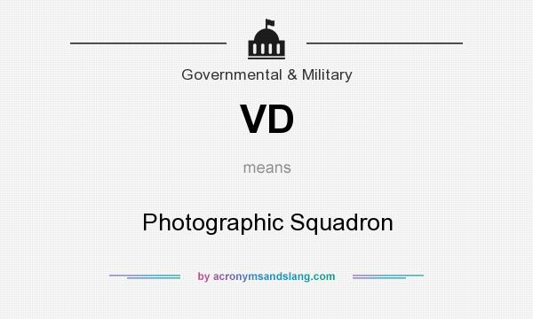 What does VD mean? It stands for Photographic Squadron