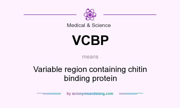 What does VCBP mean? It stands for Variable region containing chitin binding protein