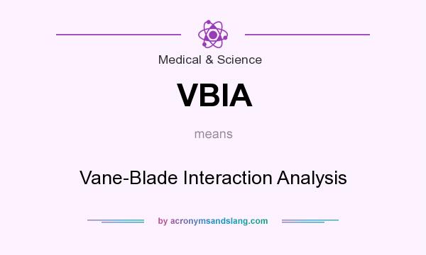 What does VBIA mean? It stands for Vane-Blade Interaction Analysis