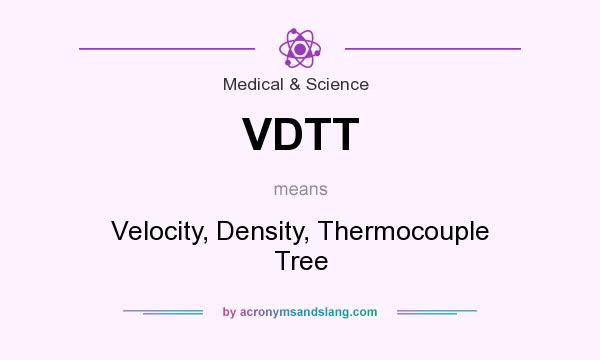 What does VDTT mean? It stands for Velocity, Density, Thermocouple Tree
