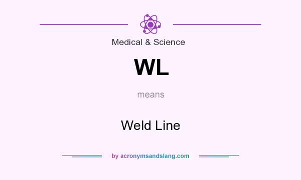 What does WL mean? It stands for Weld Line