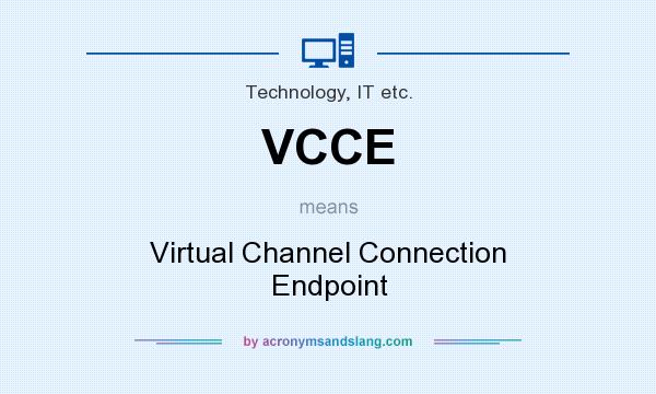 What does VCCE mean? It stands for Virtual Channel Connection Endpoint