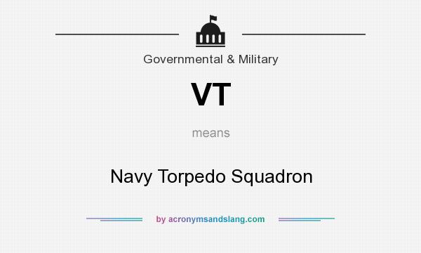 What does VT mean? It stands for Navy Torpedo Squadron