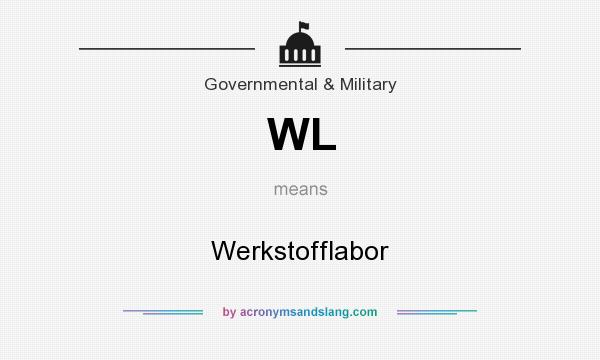 What does WL mean? It stands for Werkstofflabor